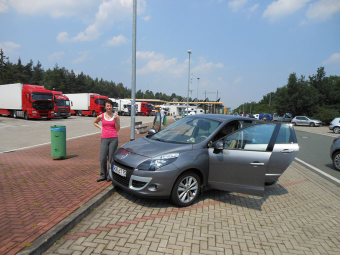 unterwegs in den > URLAUB > Rastplatz an der A9 in Thüringen