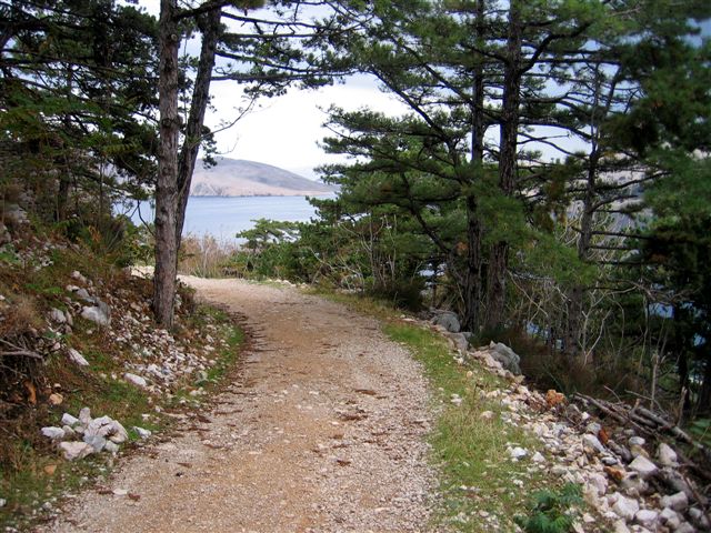 Kvarner: BASKA auf KRK > Wanderweg zum Mond 2