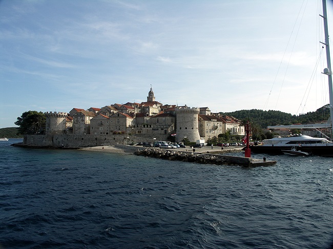 Dalmatien: KORCULA > Stadtansicht