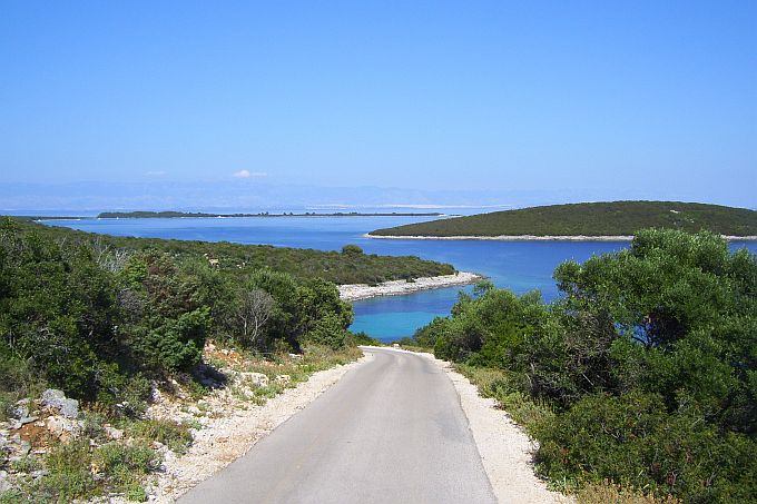 Kvarner: INSEL LOSINJ > Straße zur Südspitze