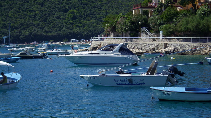 Istrien: RABAC > Profi Fishing Boat