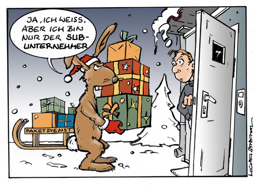 Weihnachtspaketdienst_Subunternehmer