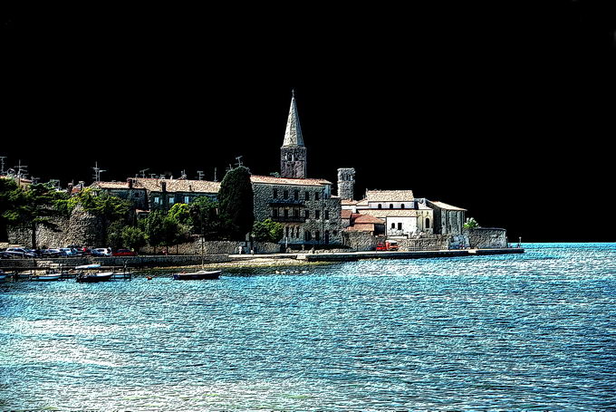 Istrien: POREC > Skyline