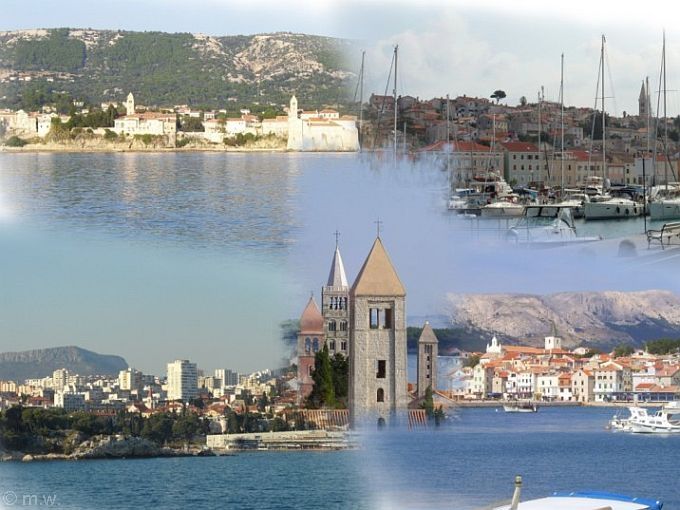 KROATIEN > Skylines als Collage