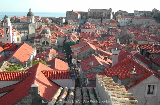 DUBROVNIK > Altstadt > Blick auf die Altstadt