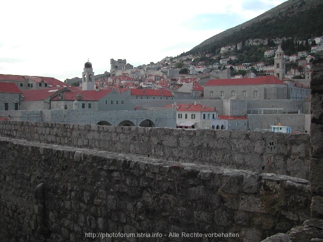 DUBROVNIK > Altstadt > Stadtmauer > Auf der Stadtmauer