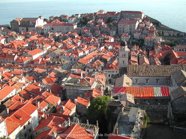 DUBROVNIK > Altstadt > Blick auf die Altstadt