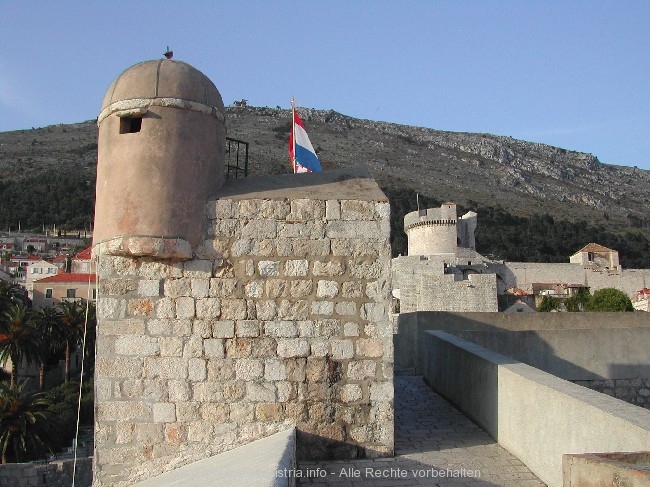 DUBROVNIK > Altstadt > Stadtmauer > Auf der Stadtmauer