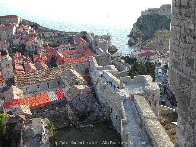 DUBROVNIK > Altstadt > Stadtmauer > Auf der Stadtmauer