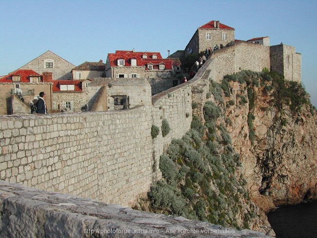 DUBROVNIK > Altstadt > Stadtmauer > Auf der Stadtmauer