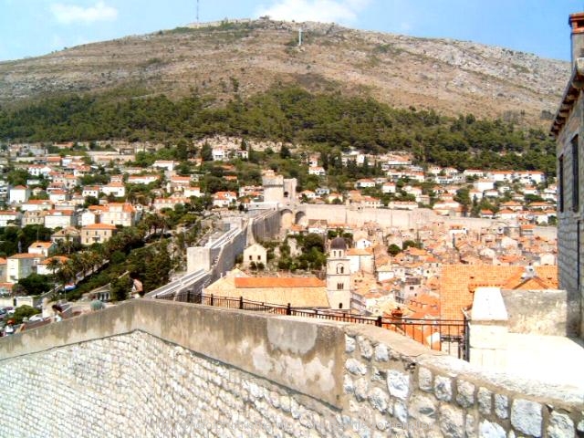 DUBROVNIK > Altstadt > Blick zum Srd