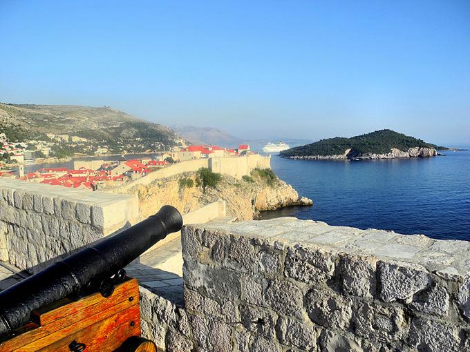 DUBROVNIK > Aussicht von der Festung Lovrijenac