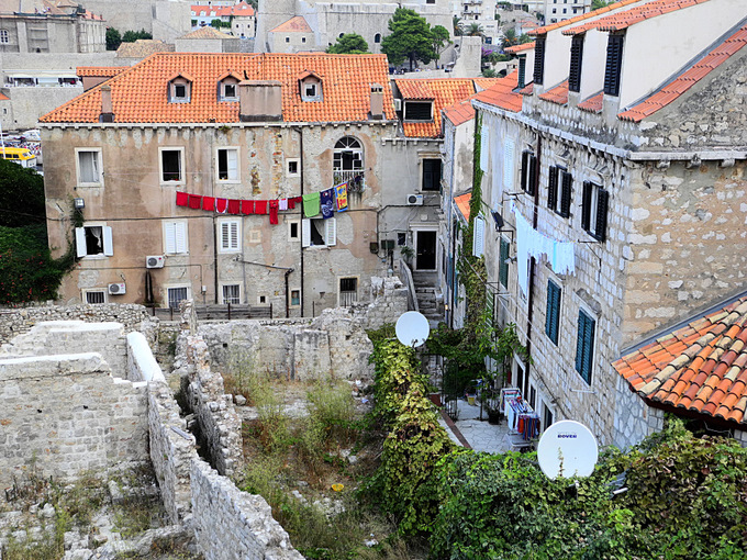 DUBROVNIK > Wäsche in der Altstadt