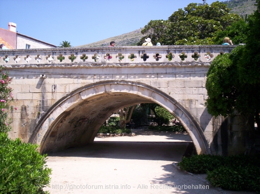 DUBROVNIK > Altstadt > Brücke hinter dem Pile Tor