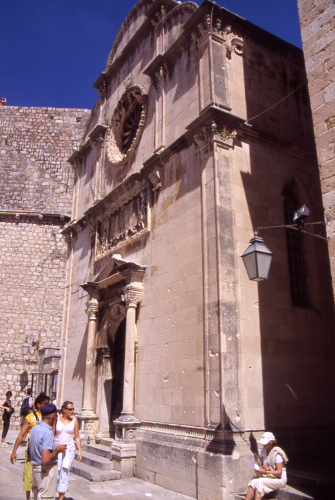 DUBROVNIK > Altstadt > Kirche Sveti Spas