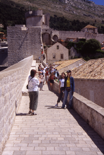 DUBROVNIK > Altstadt > Stadtmauer und Minceta