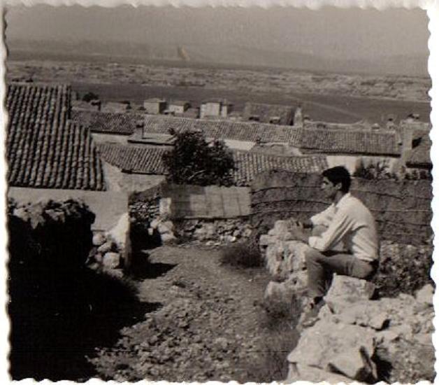 Kvarner: PUNAT auf Krk > Blick auf Punat vor 50 Jahren