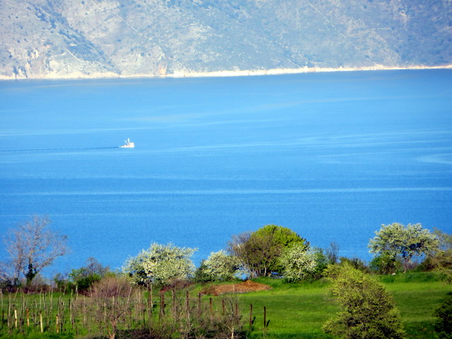 Istrien: LABIN>Blick aufs Meer