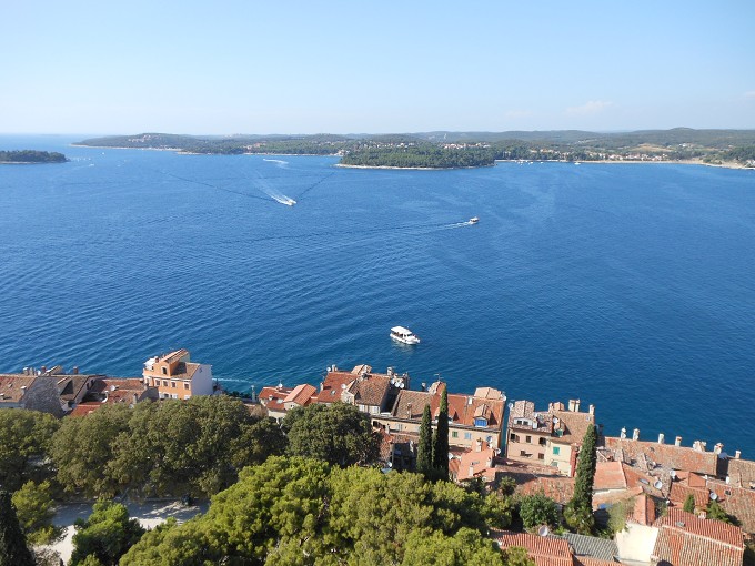 Istrien: ROVINJ > Sv. Eufemia Ausblick