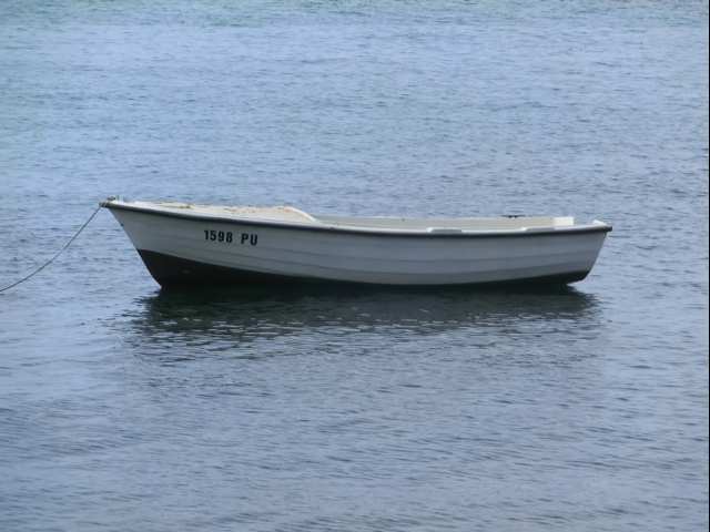 Istrien: MEDULIN > Fischerboot