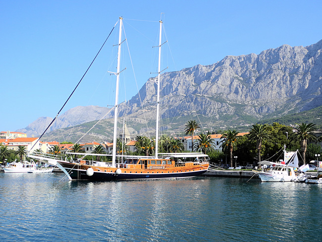 Dalmatien: MAKARSKA > Hafen