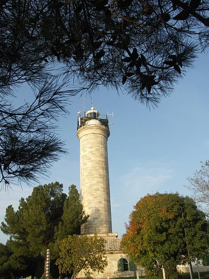 Istrien: SAVUDRIJA > Leuchtturm