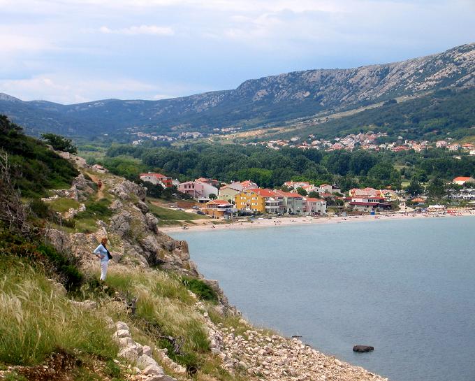 Kvarner: BASKA auf Krk > Bucht beim Ortsteil Zarok