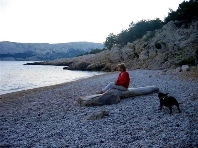 Kvarner: BASKA auf Krk > Bucht bei Bunculuka