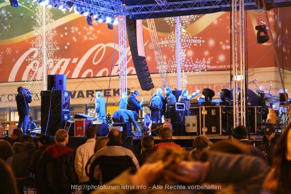 ZAGREB > Donji Grad > Platz Ban Jelacic > Silvester 2006 - Open Air