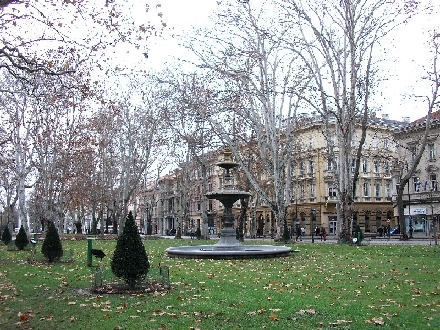 ZAGREB > Donji Grad > Park Zrinjevac - Brunnen