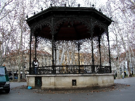 ZAGREB > Donji Grad > Park Zrinjevac - Pavillon