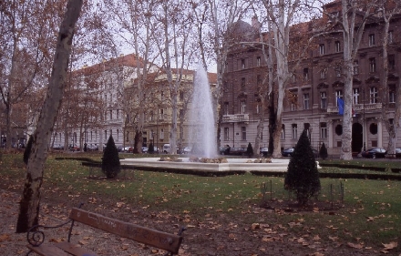 ZAGREB > Donji Grad > Park Zrinjevac - Brunnen