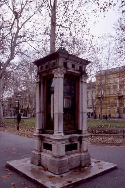 ZAGREB > Donji Grad > Park Zrinjevac - Wetterstation