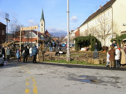 ZAGREB > Kaptol > Kathedrale Vorplatz - Betlehem Nachbau