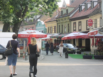 ZAGREB > Kaptol > Kaffeestraße Tkalciceva