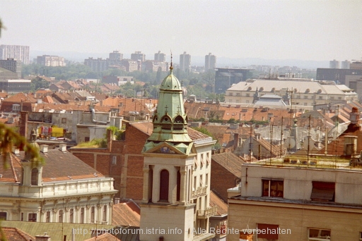 ZAGREB > Blick über Zagreb