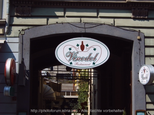 ZAGREB > Donji Grad > Restaurant Vinodol - Mein Lieblings-Restaurant