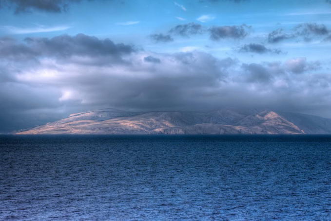 Kvarner: SVETI JURAJ > Wolken über Krk - Baska