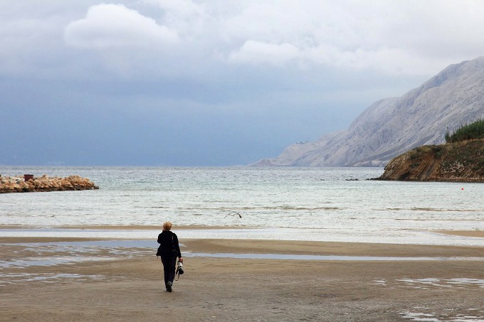 Kvarner: INSEL RAB > Verlassener Strand San Marino Lopar