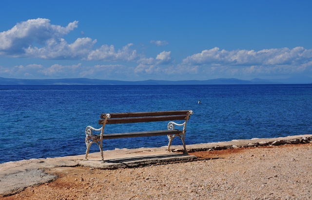 Nord Dalmatien: LUN  auf der Insel Pag >Vor der Saison