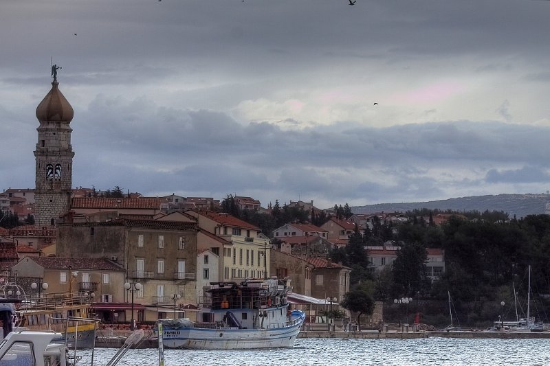 Kvarner: INSEL KRK > Stadt Krk - Kirche St. Quirinus