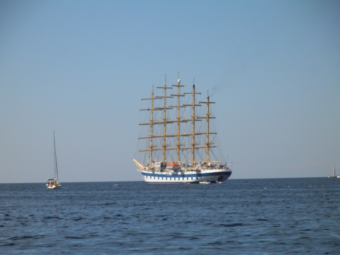 Istrien: ROVINJ> Segelschiff