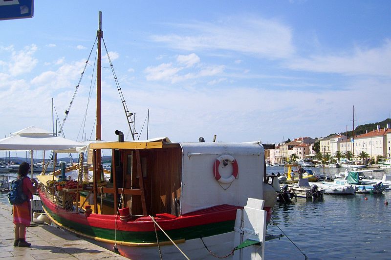 Kvarner: MALI LOSINJ > Hafen > Obstboot