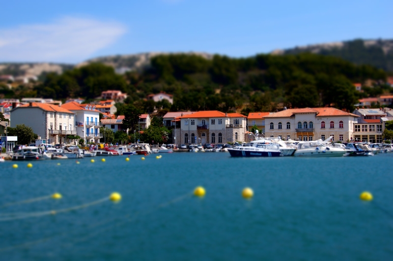 Kvarner: Rab-Stadt auf RAB > Blick über die Marina