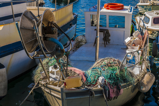 Istrien: ROVINJ > Fischerböötchen