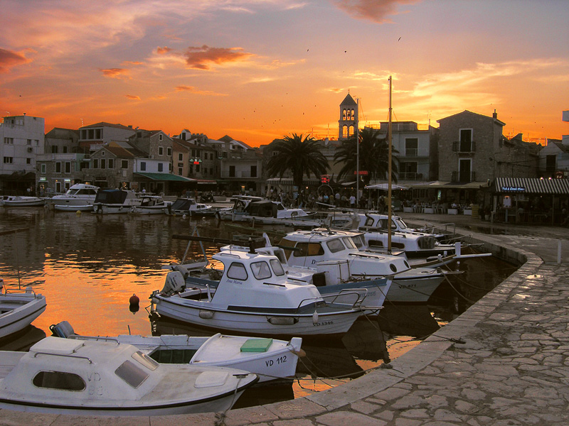 dalmatien:VODICE>Hafen