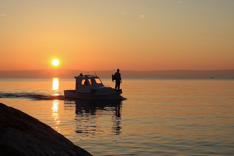 Kvarner: INSEL KRK > Fischerboot in Stara Baska