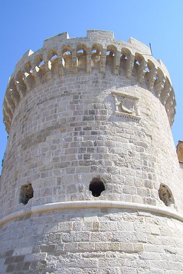 Dalmatien: KORCULA > Festungsturm Kanavelic