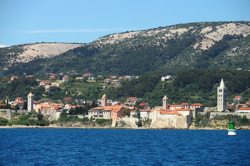 Kvarner: INSEL RAB > 4 Türme der Stadt Rab