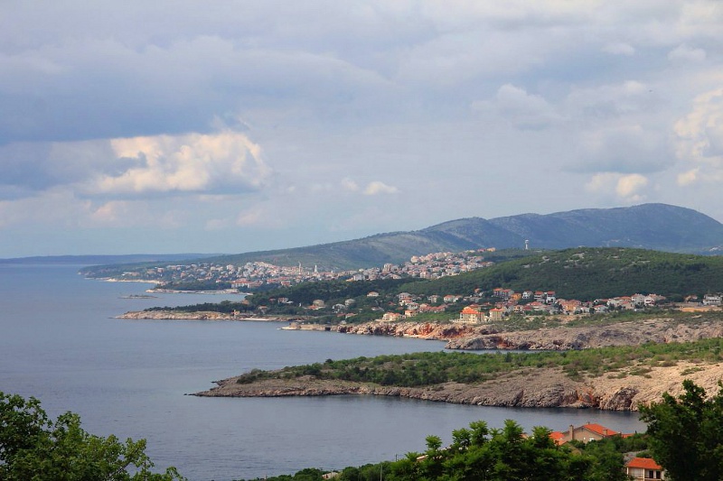 Kvarner: KLEVONICA > Blick nach Novi Vinodolski